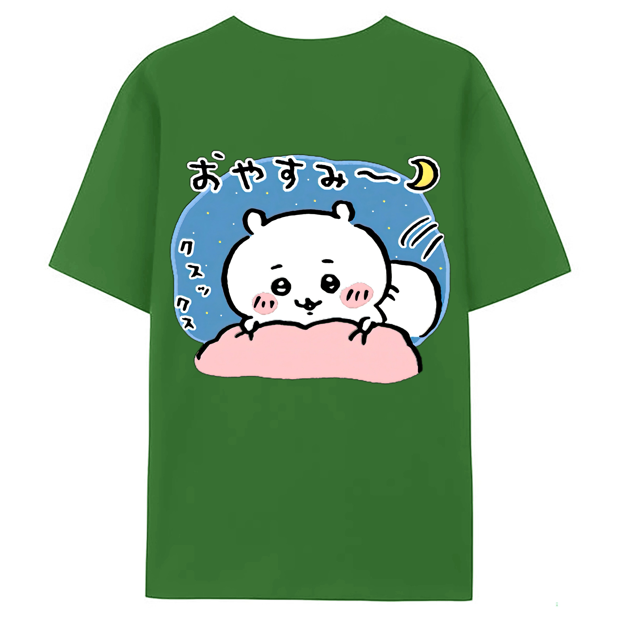 （画像用） ちいかわ ちいかわ Chii-kawa chiikawa レディース半袖Tシャツ(バックプリント)